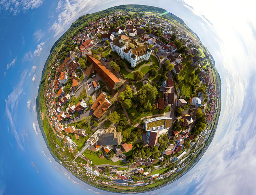 little planet picture of Pfedelbach