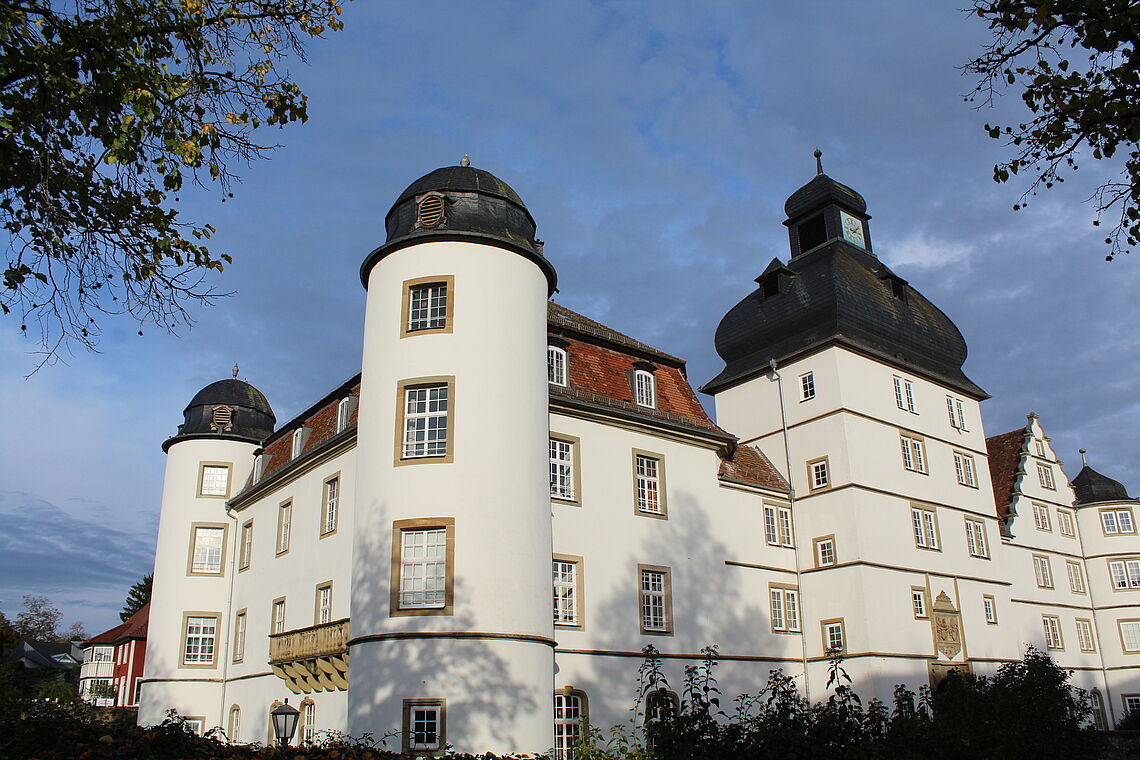 the castle in the centre of Pfedelbach